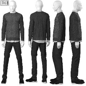 Shop window Man Mannequin 006